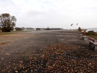 Der frühere Hubschrauberlandeplatz des MFG 5.