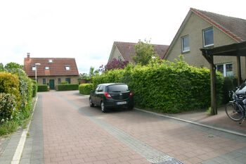 Blick zum Sackgassenende