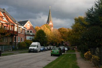 Quinckestraße; Blick in Richtung Düvelsbeker Weg;
