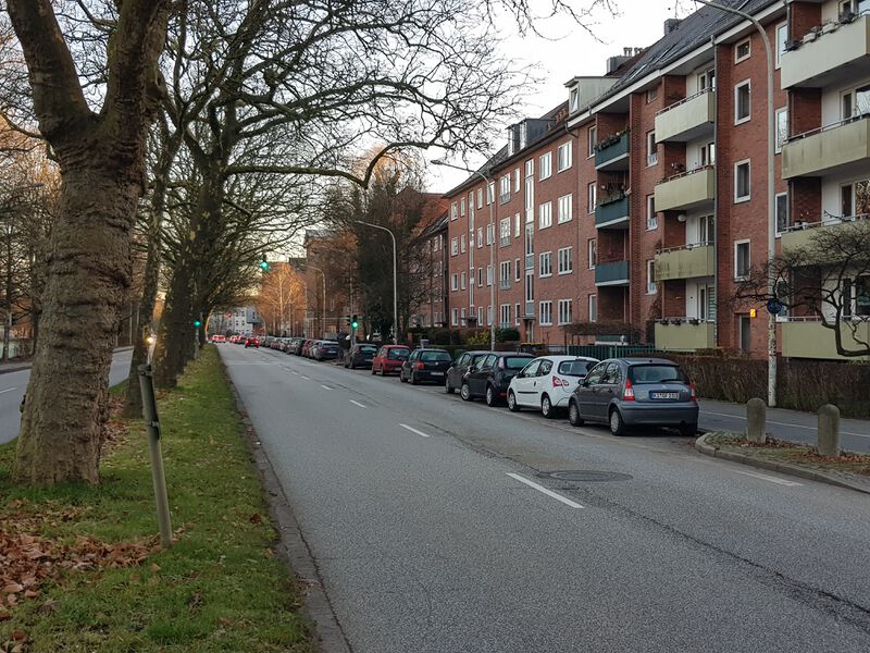 Datei:Schützenwall von Boiestraße zur Harmsstraße.jpg
