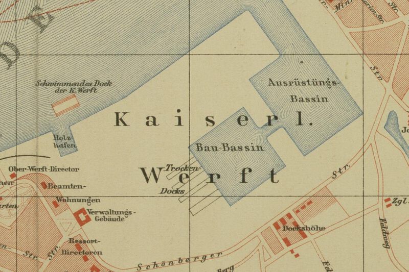 Datei:Ausschnitt Werftbecken Stadtplan 1884 L&T.jpg