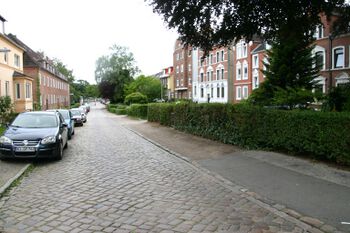 Blick zur Schleusenstraße