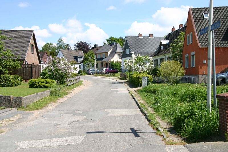 Datei:Kieler Kamp von Kniestraße Kirschenkamp.JPG