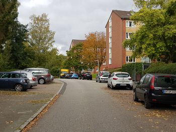 Wassilystraße; Blick von der Christianistraße