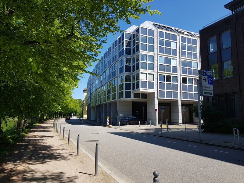 Datei:Jensendamm von Haßstraße zum Klosterkirchhof.jpg