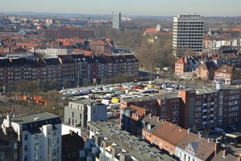 Wochenmarkt auf dem Exerzierplatz