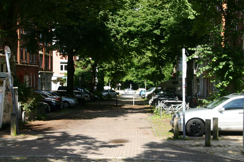 Datei:Lutherstraße von Lüdemannstraße zum Schützenwall.JPG