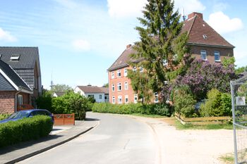 Bogenstraße; Blick in Richtung Kniestraße