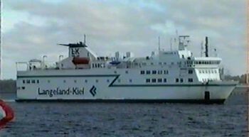 Langeland III im Kieler Hafen, 1993