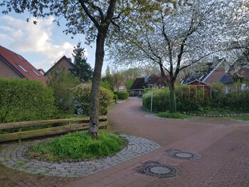Blick vom Wendeplatz nach Süden