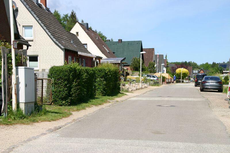 Datei:Kirschenkamp von Kniestraße Kieler Kamp.JPG