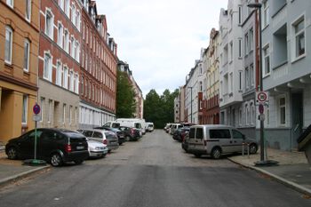 Blick von der Gutenbergstraße