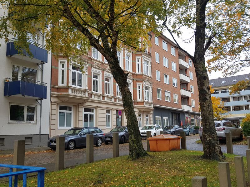 Datei:Baustraße Richtung Brunswiker Straße.jpg