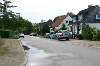Quarnbeker Straße; Blick von der Flemhuder Straße