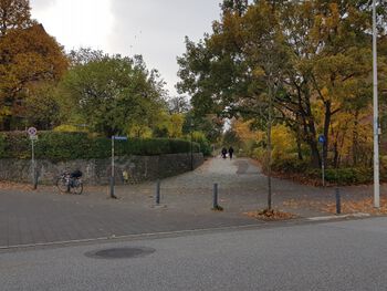 Altenteichstraße; Blick von der Schönberger Straße
